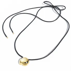 Lola Tie Necklace - Gold