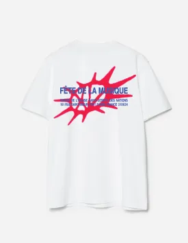 1409 Fete de la Musique T-Shirt White