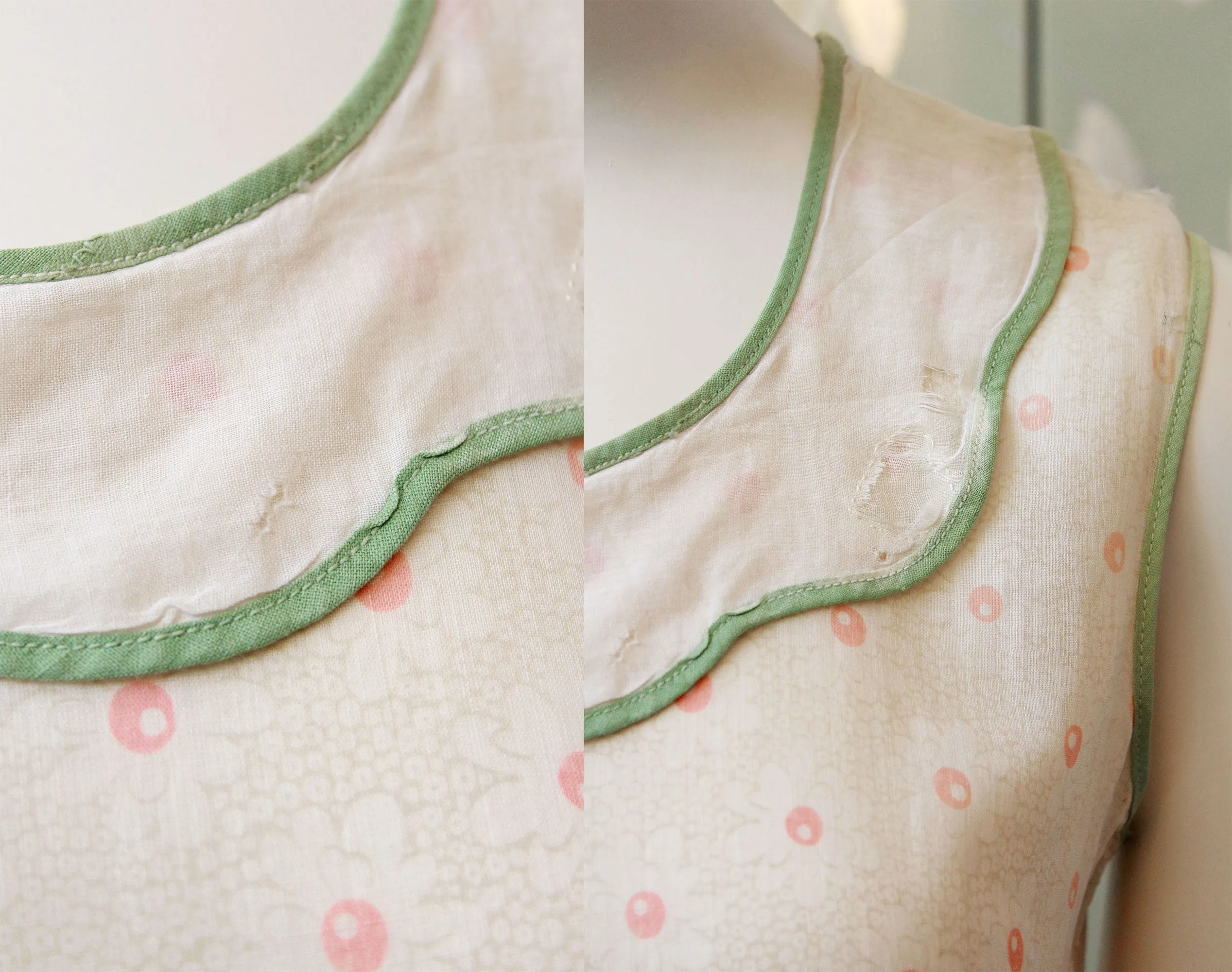 1920s Green Floral Day Dress XS, Flapper Summer Dress, Daytime Summer Dress with Fabric Belt, Wounded Bird