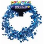 25 FT. STAR GARLAND - ROYAL BLUE