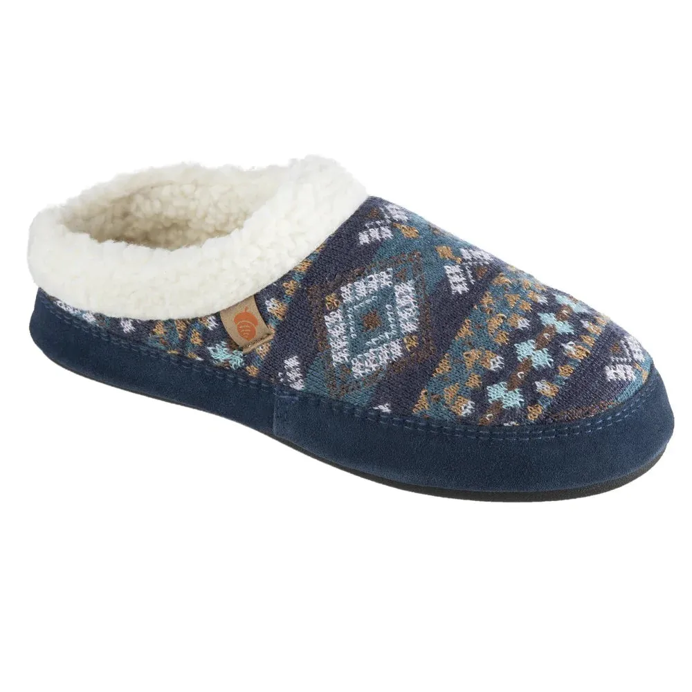 Acorn Women's Fairisle Hoodback Slipper