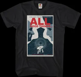 All Good Things Star Trek The Next Generation T-Shirt