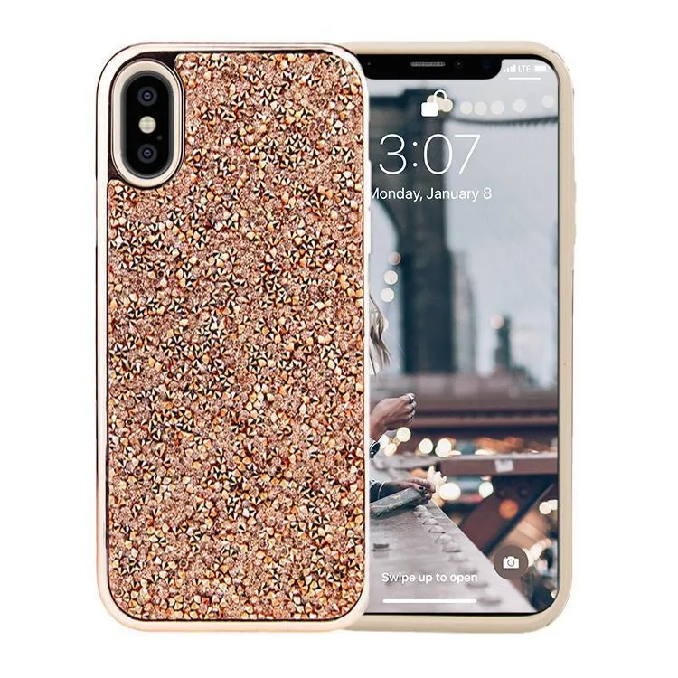 All That Glitter | Rose Gold Crystal Case