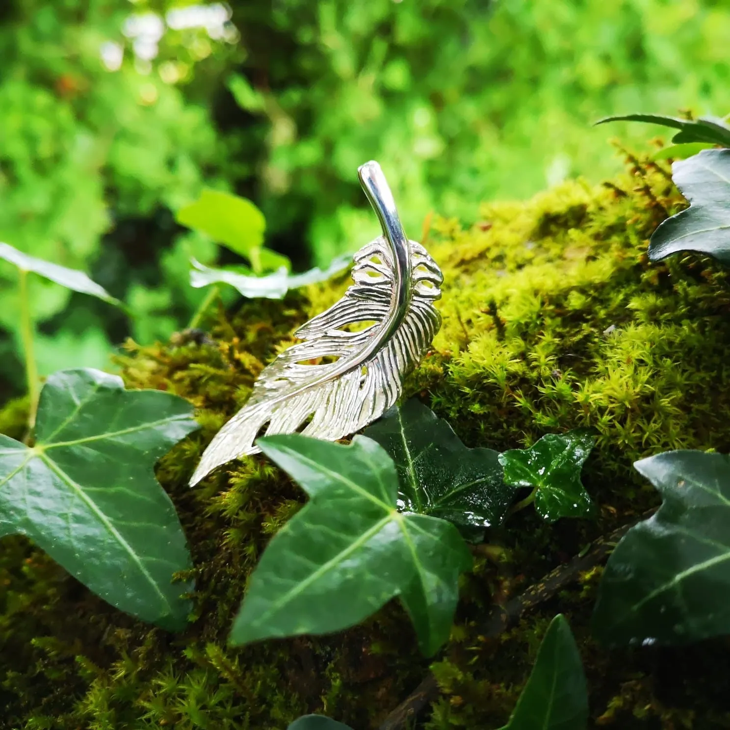 Angel Feather Brooch