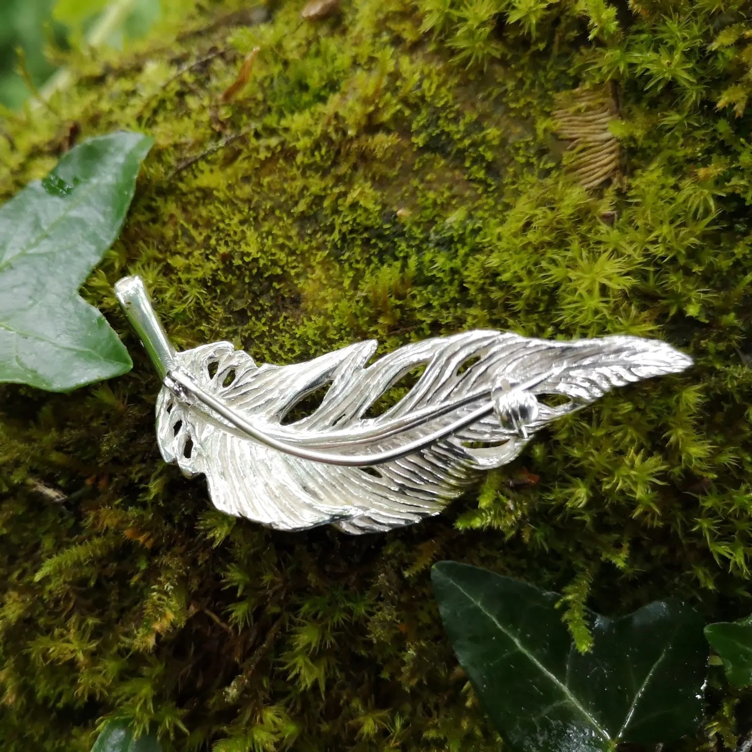 Angel Feather Brooch