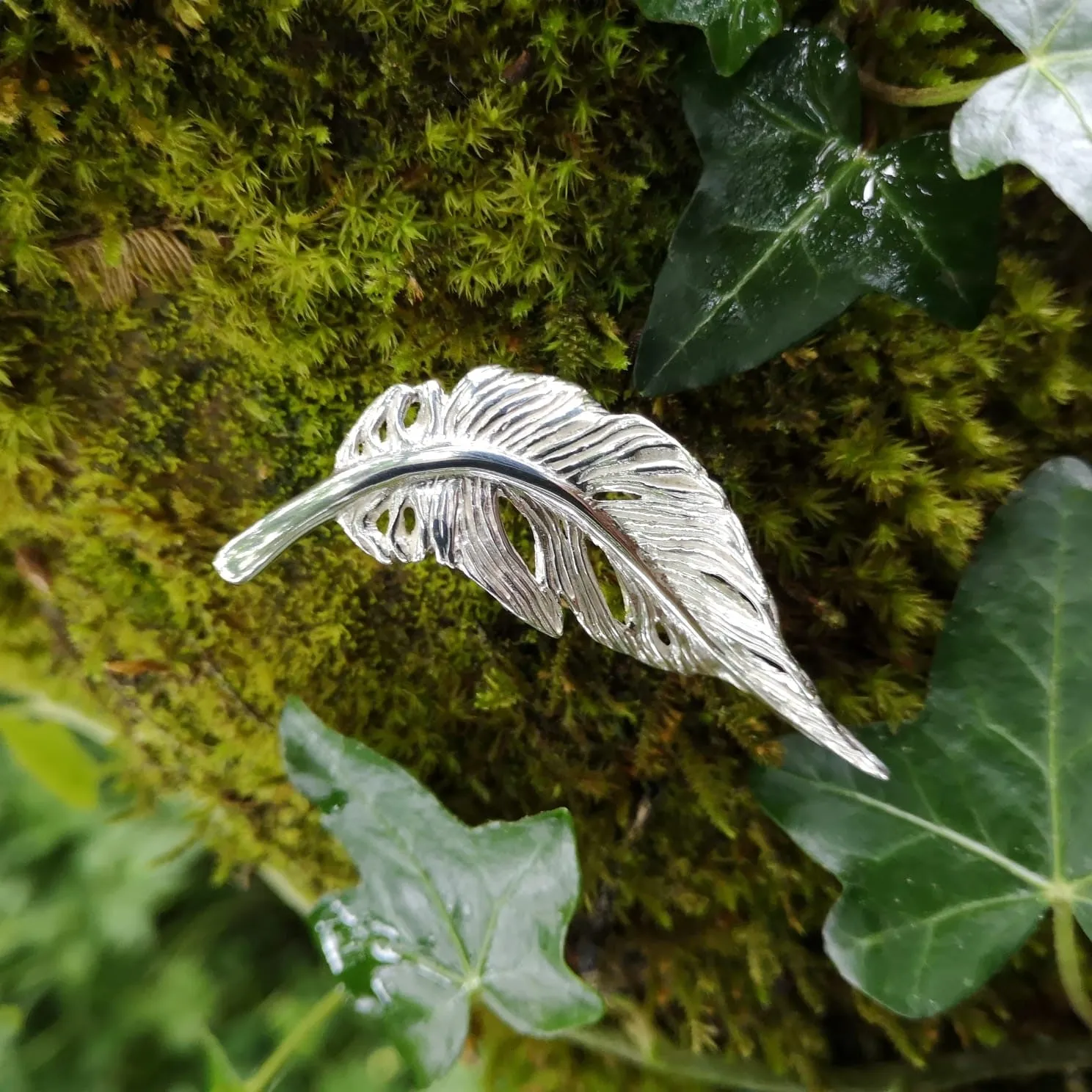 Angel Feather Brooch