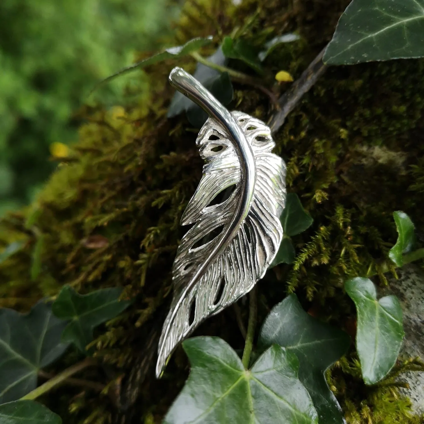 Angel Feather Brooch