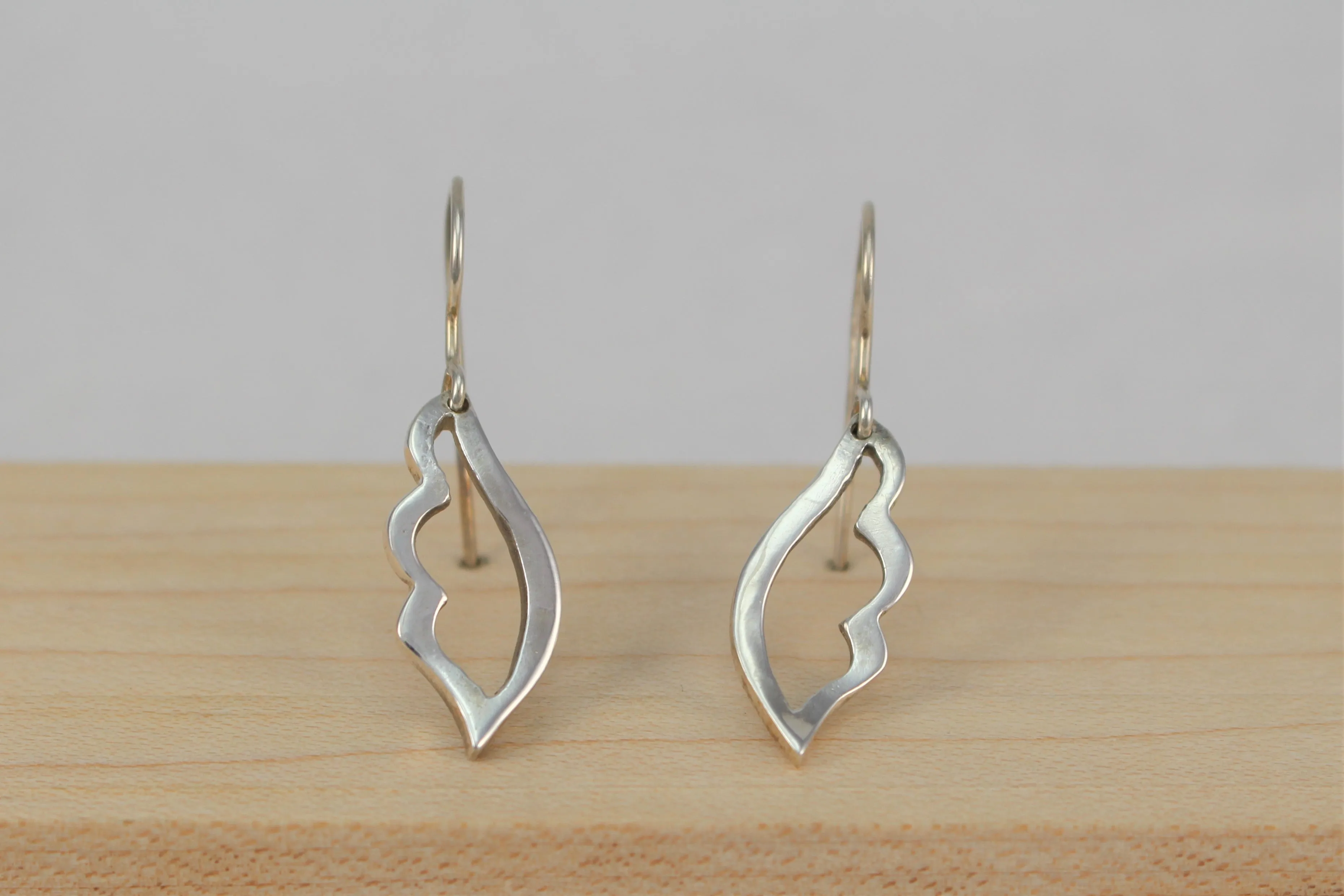 Angel Wing dangle earring