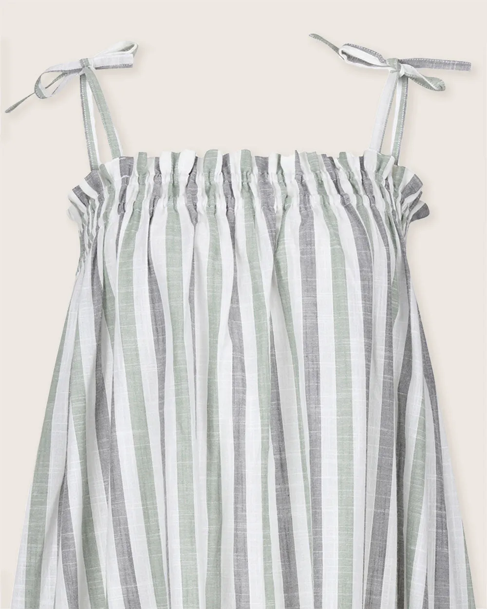 Anna Woven Stripe Dress