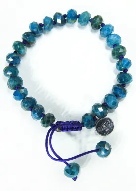 Apatite Dark Blue Bracelet