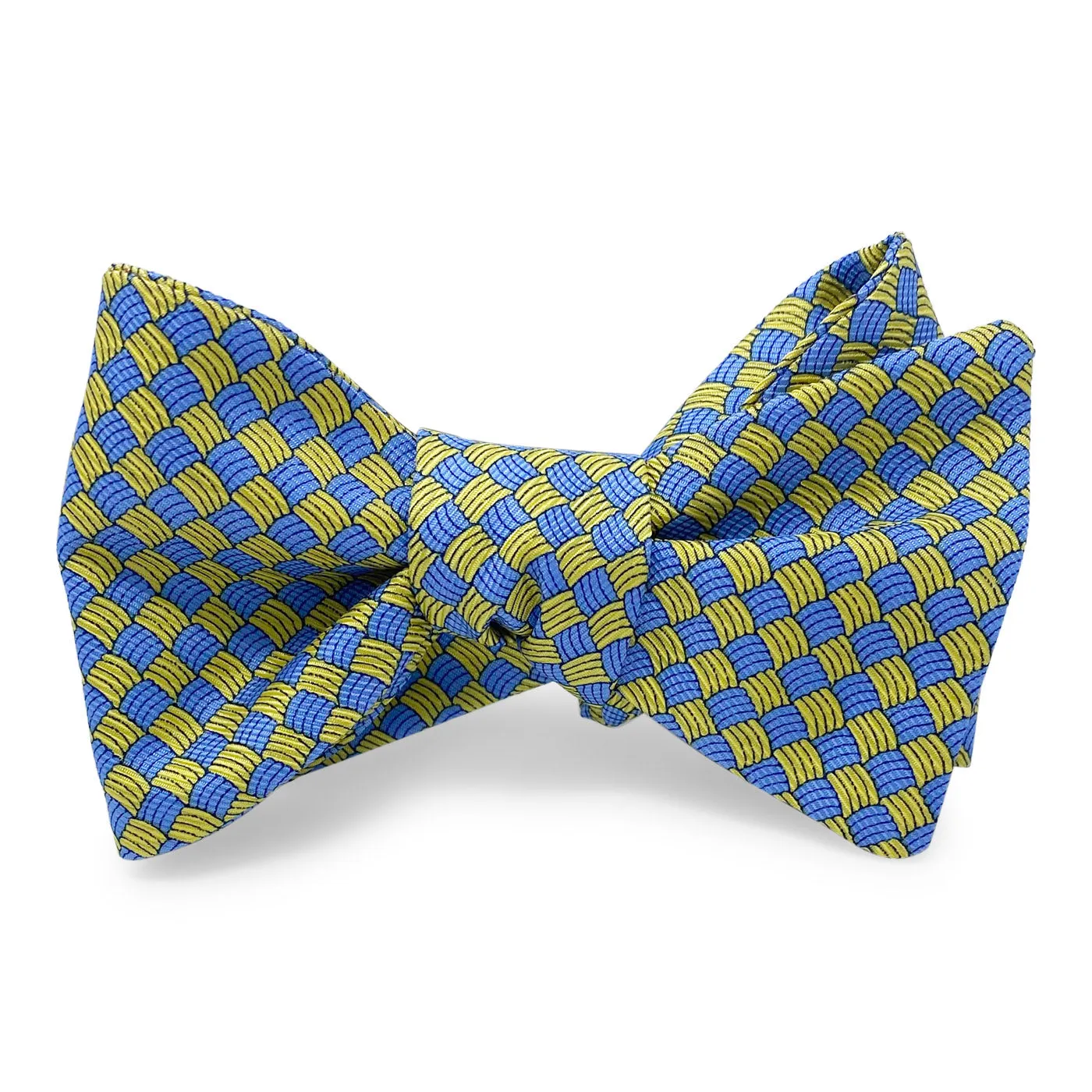 Basketweave: Bow - Yellow