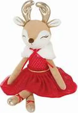 BEARINGTON 174046 NOELLA THE REINDEER BALLERINA