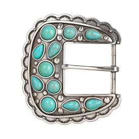 Blazin Roxx Women's Turquoise Stone Belt Buckle