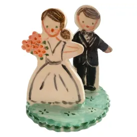 Bride and Groom Cake Topper