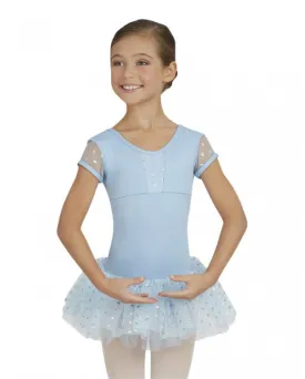 Cap Sleeve Tutu Dress by Capezio (Light Blue) 10128C