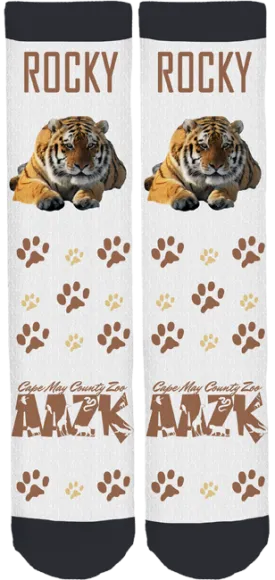 Cape May County Zoo "Rocky" Crew Socks