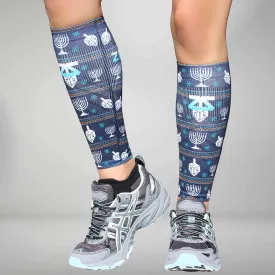 Chanukah Compression Leg Sleeves