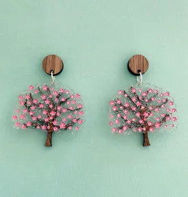 Cherry Blossom tree - Earrings - Set of 2