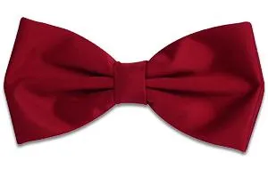 CLEARANCE - Scarlet Red Bow Tie