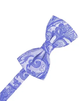 Cornflower Tapestry Bow Tie