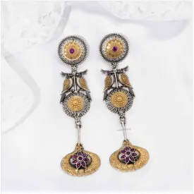 Cuckoo Dual Tone earrings