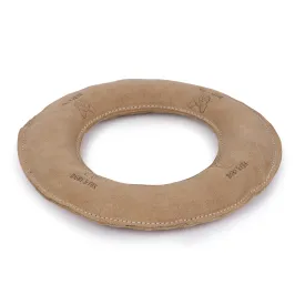 Digby & Fox Leather Frisbee Dog Toy