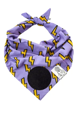 Dog Bandana Bolt - Customize with Interchangeable Velcro Patches