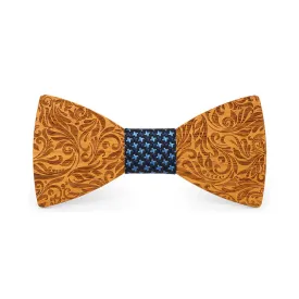 Douglas MacArthur Wooden Bow Tie