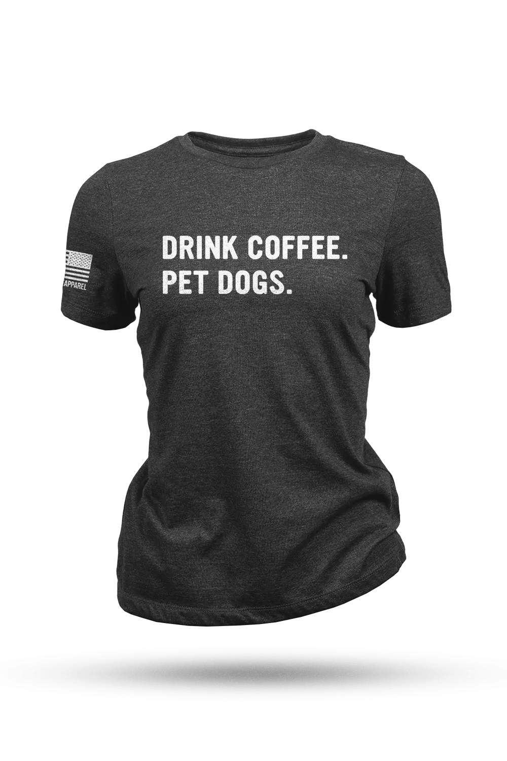 Drink Coffee Pet Dogs - Women's T-Shirt