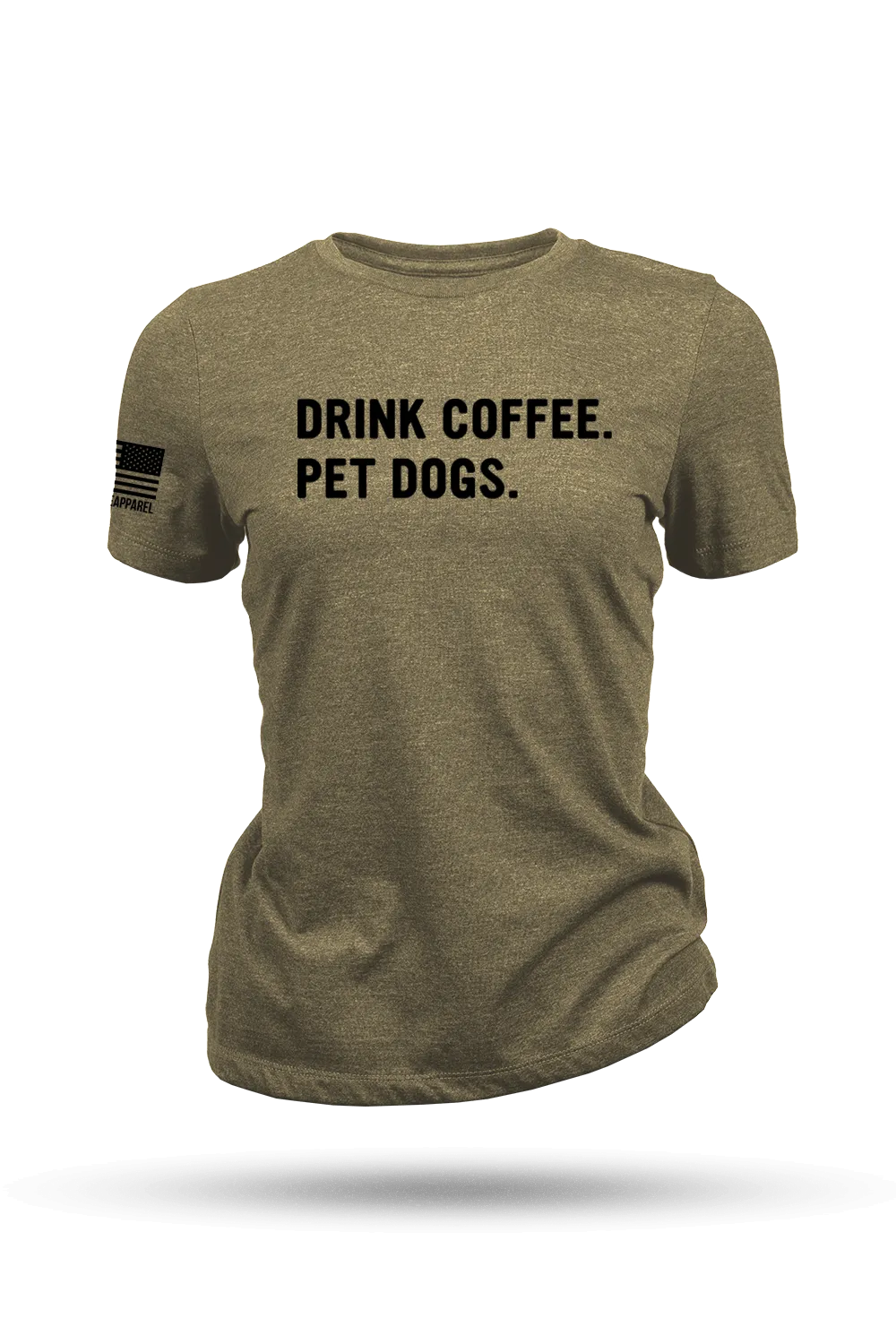 Drink Coffee Pet Dogs - Women's T-Shirt