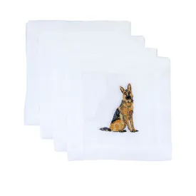 German Shepherd Cocktail Napkin