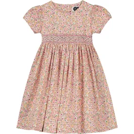 Girls Smocked Dress - Adina