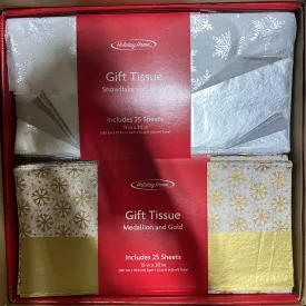 Holiday Home Gift Tissue (50 Pcs Lot)