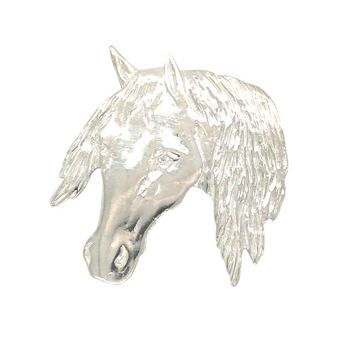 Horse Head Brooch