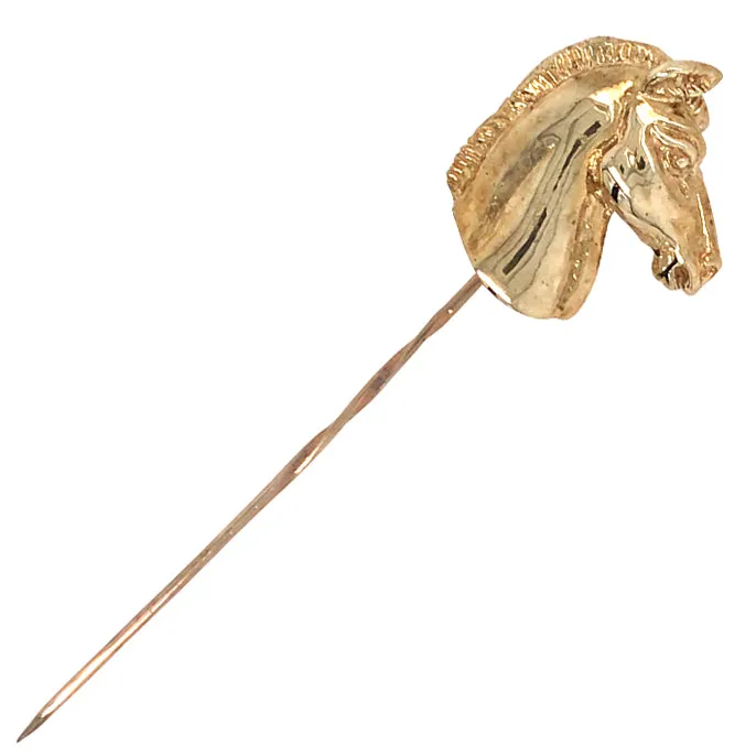 Horse Head Tie Pin