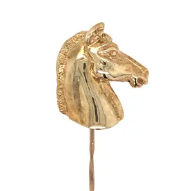 Horse Head Tie Pin