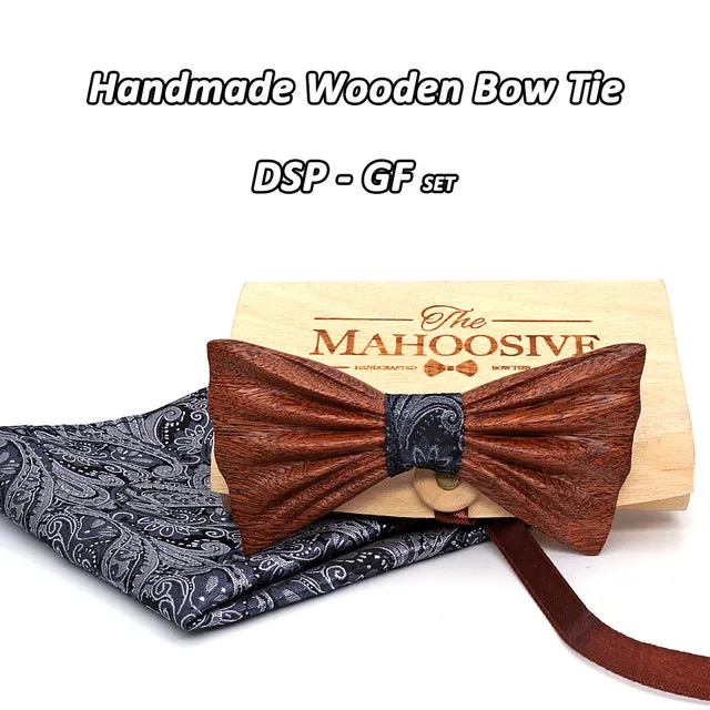 Manhattan Wood Bow Tie