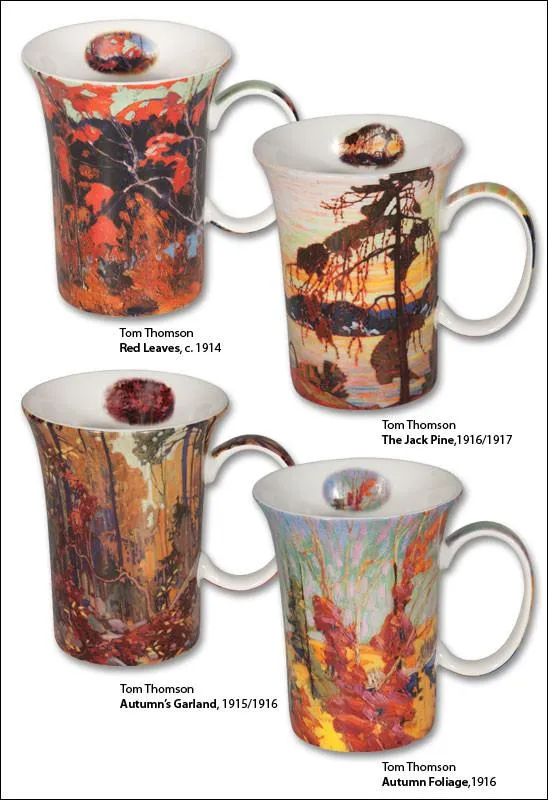 MCINTOSH - TOM THOMSON SET OF 4 MUGS