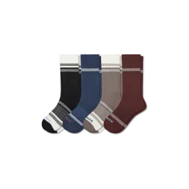 Men's Holiday Calf Sock 4-Pack