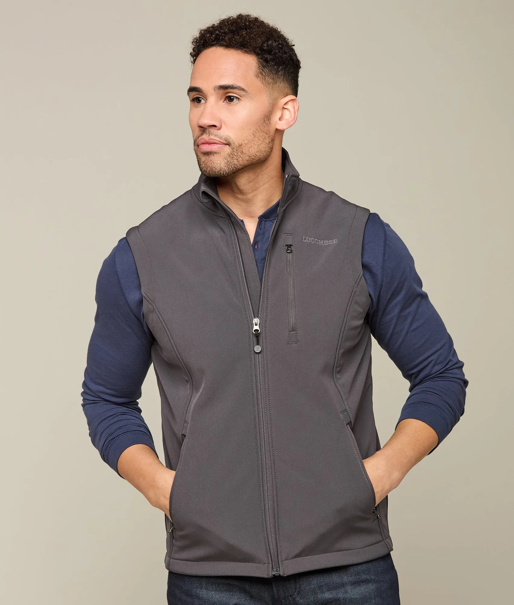 Men's Ripstop Vest :: Grey