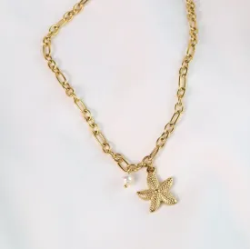 Nerissa - Starfish Charm Necklace