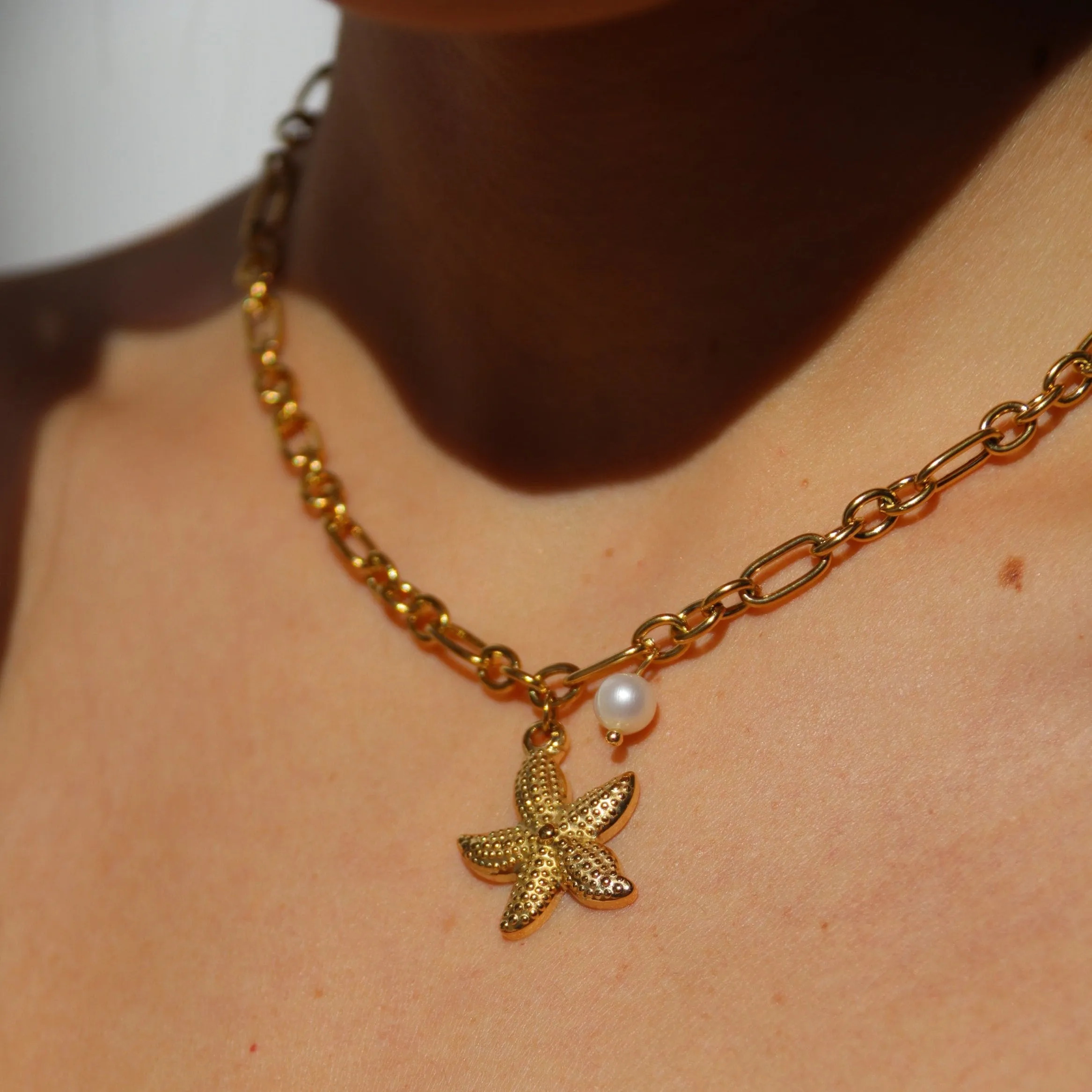 Nerissa - Starfish Charm Necklace