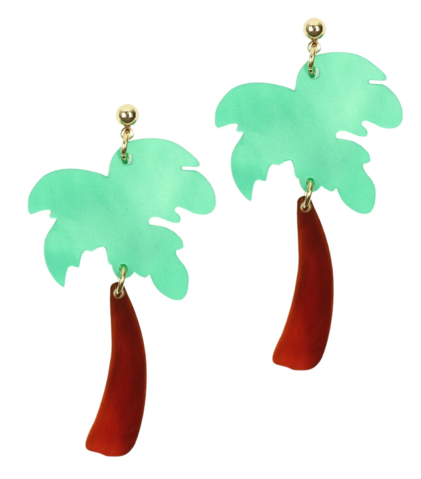 Palm Tree Earring