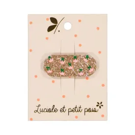 Pink Cherry Hair Clip