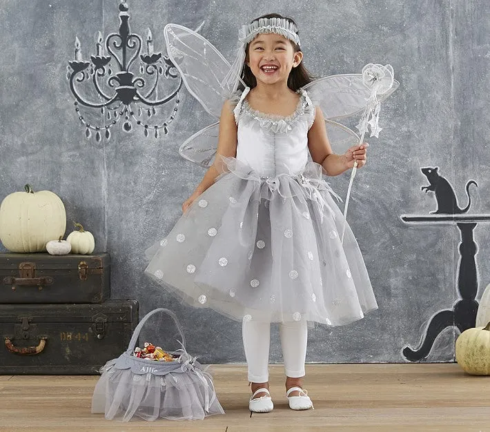 PitaPat Silver Fairy Halloween Costume 7-8