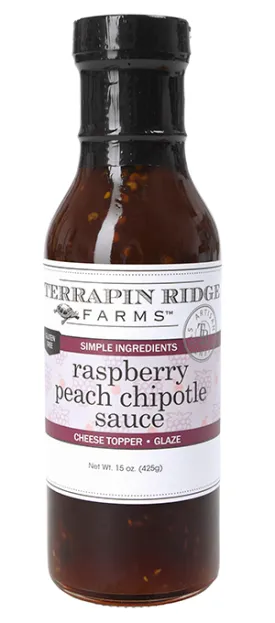 Raspberry Peach Chipotle Sauce