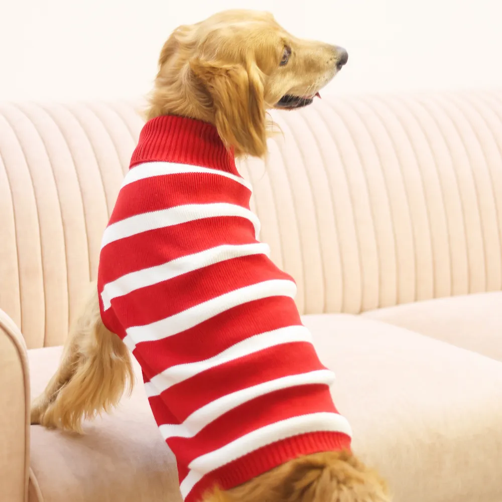 Red Striped Sweater