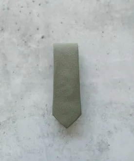 Sage Green Cotton Neck Tie