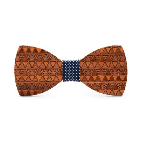 Simon Wooden Bow Tie