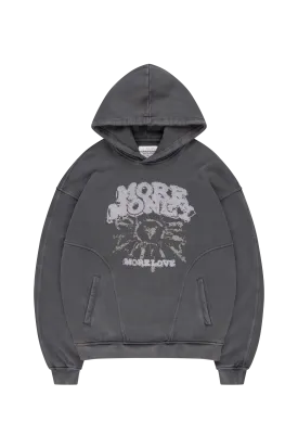 SOLSTICE HOODIE BLACK WASHED